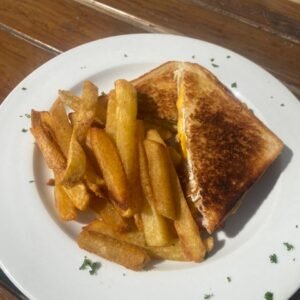 Bacon, egg and cheese toastie